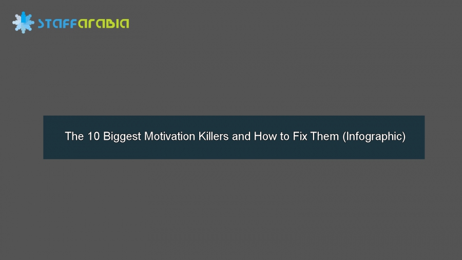 The 10 Biggest Motivation Killers and How to Fix Them (Infographic) 