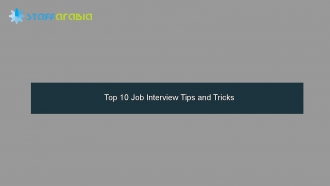 Top 10 Job Interview Tips and Tricks