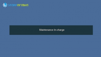 Maintenance In-charge