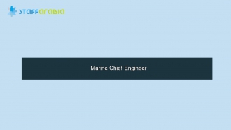 Marine Chief Engineer