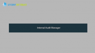 Internal Audit Manager