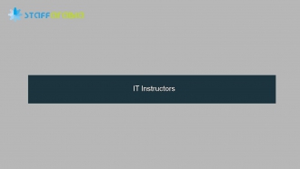 IT Instructors