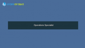 Operations Specialist
