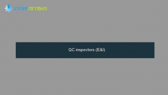 QC inspectors (E&I)
