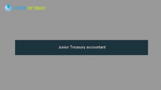 Junior Treasury accountant