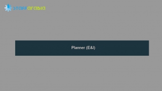 Planner (E&I)